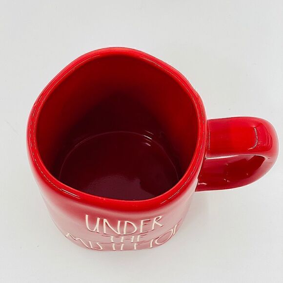 Rae Dunn Red Under the Mistletoe Mug - Picture 9 of 10